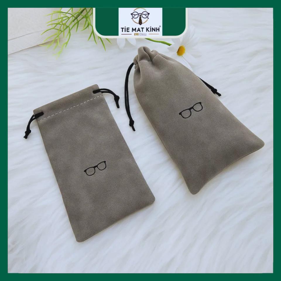 Túi Vải Nhung Đựng Kính Cao Cấp – Chống Sốc, Chống Trầy, Chống Nước | Dùng Cho Cả Điện Thoại
