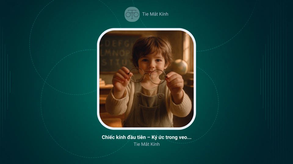 Chiếc kính đầu tiên – Ký ức trong veo của tuổi thơ