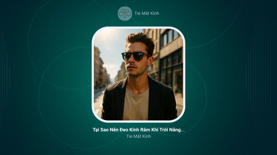 Tại Sao Nên Đeo Kính Râm Khi Trời Nắng Nóng Đỉnh Điểm